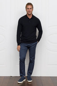 Raffi Maxwell Honeycomb LS Polo