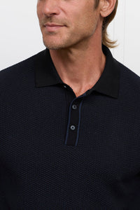 Raffi Maxwell Honeycomb LS Polo