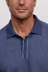 Raffi Maxwell Honeycomb LS Polo