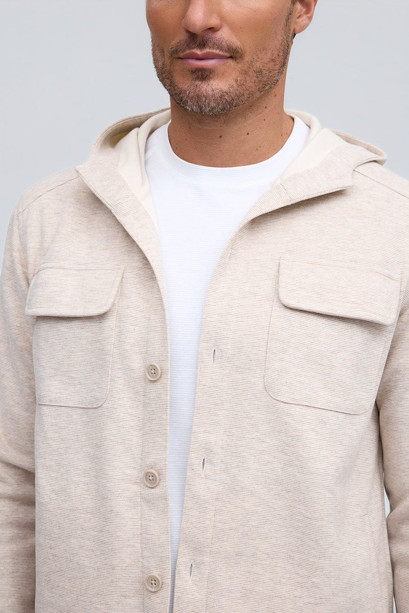 Raffi Rhodes Hooded Shirt Jacket