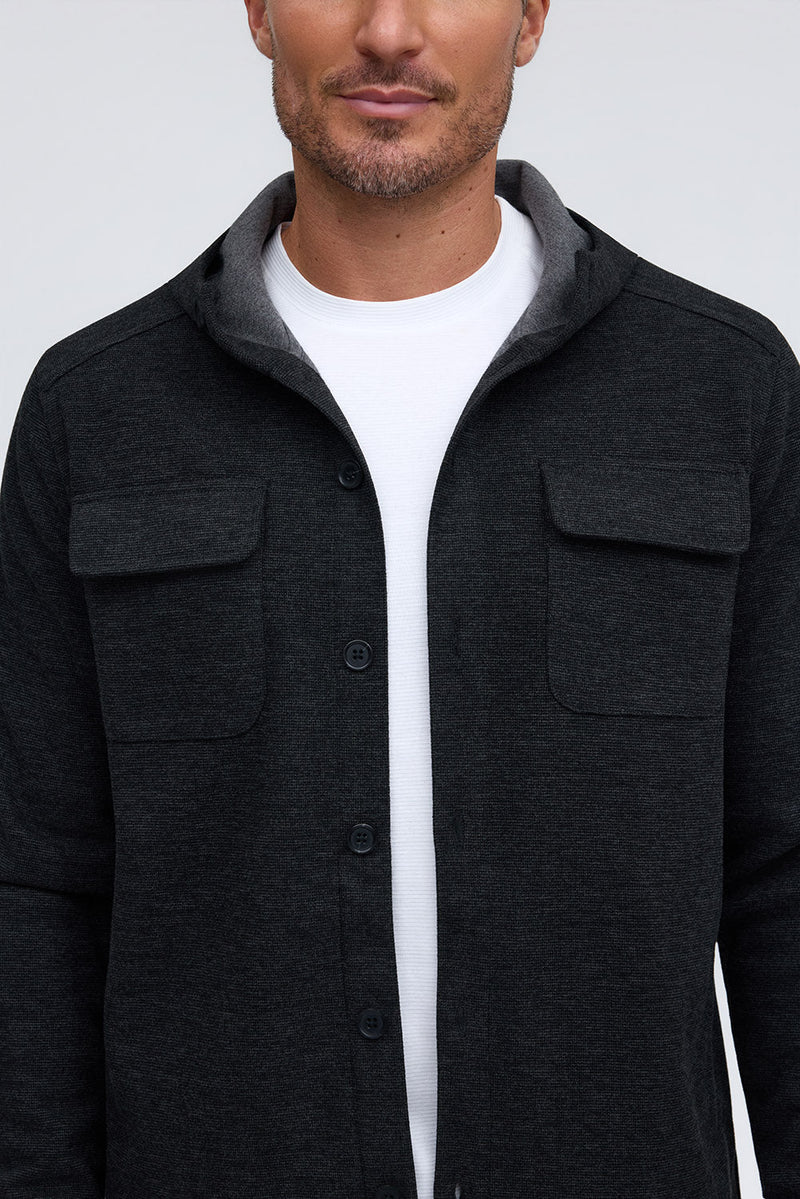 Raffi Rhodes Hooded Shirt Jacket