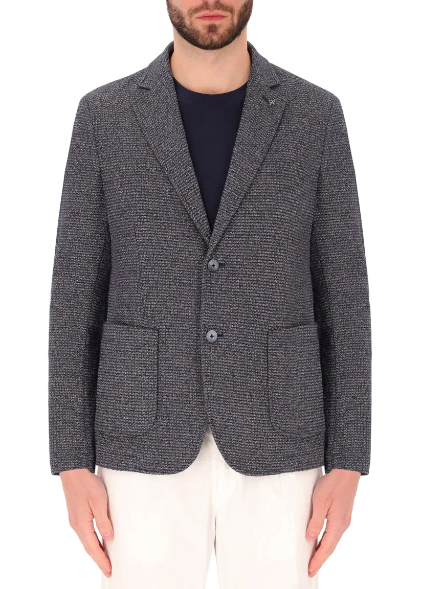 Distretto Regi Jersey Knit Stretch Sport Coat