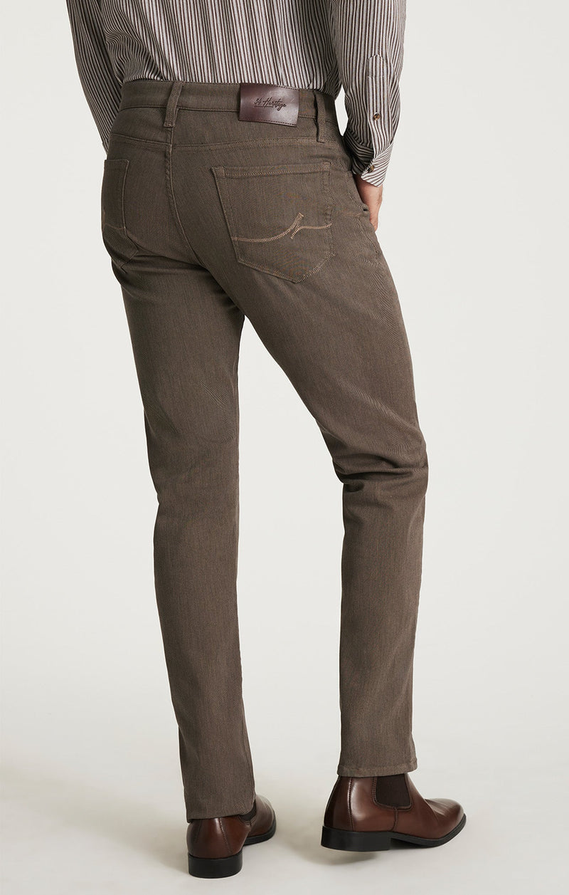 34 Heritage Courage Straight Fit Diagonal Weave Pants