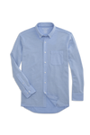 Mack Weldon Silver Pique Long Sleeve Shirt