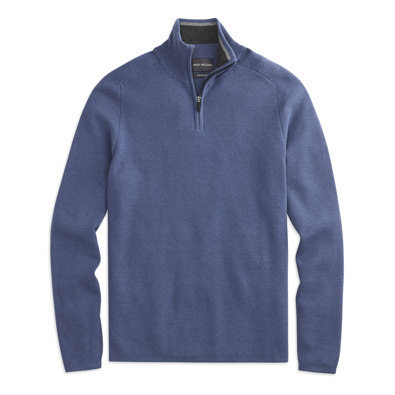 Mack Weldon Tech Merino Half-Zip Sweater