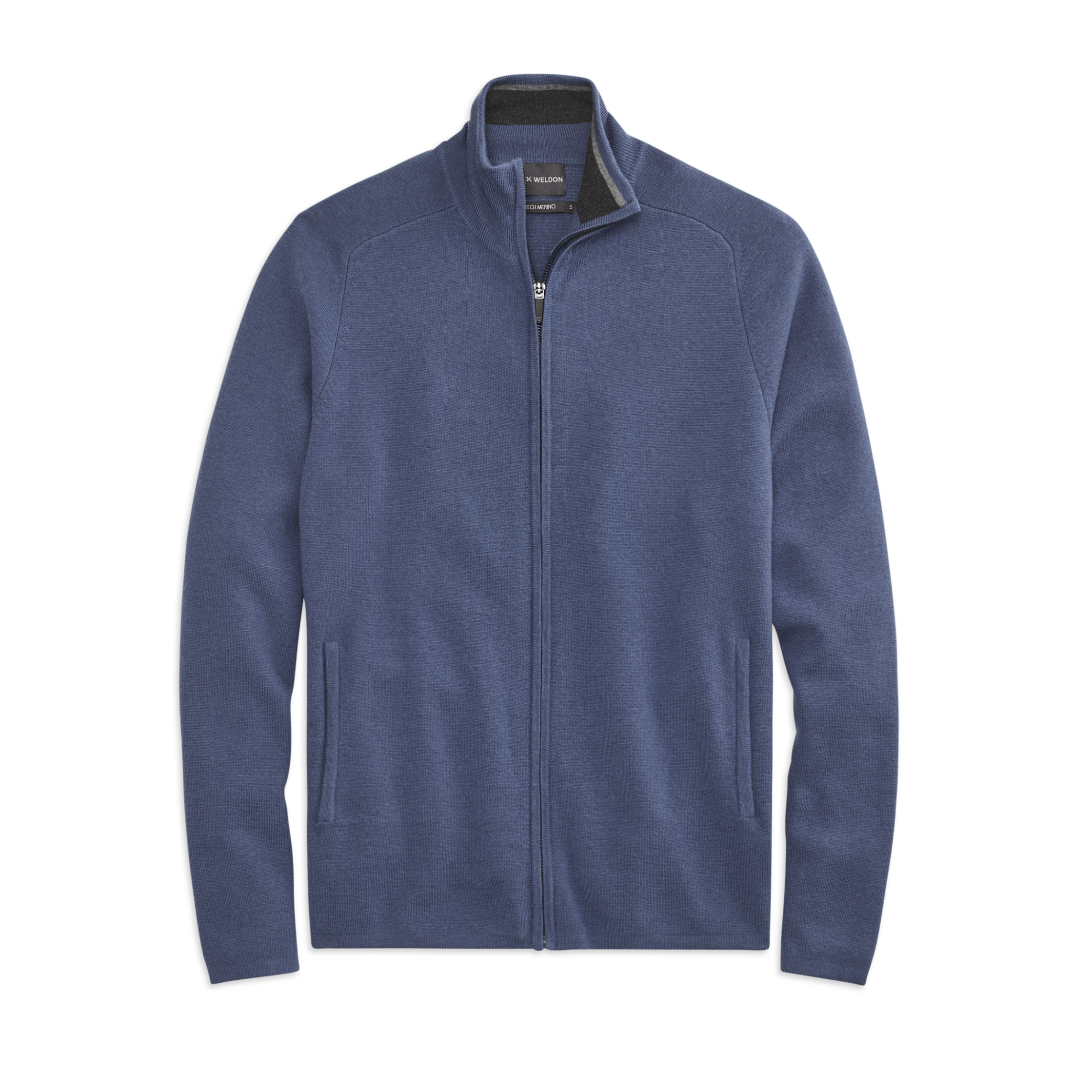 Mack Weldon Tech Merino Full Zip Sweater
