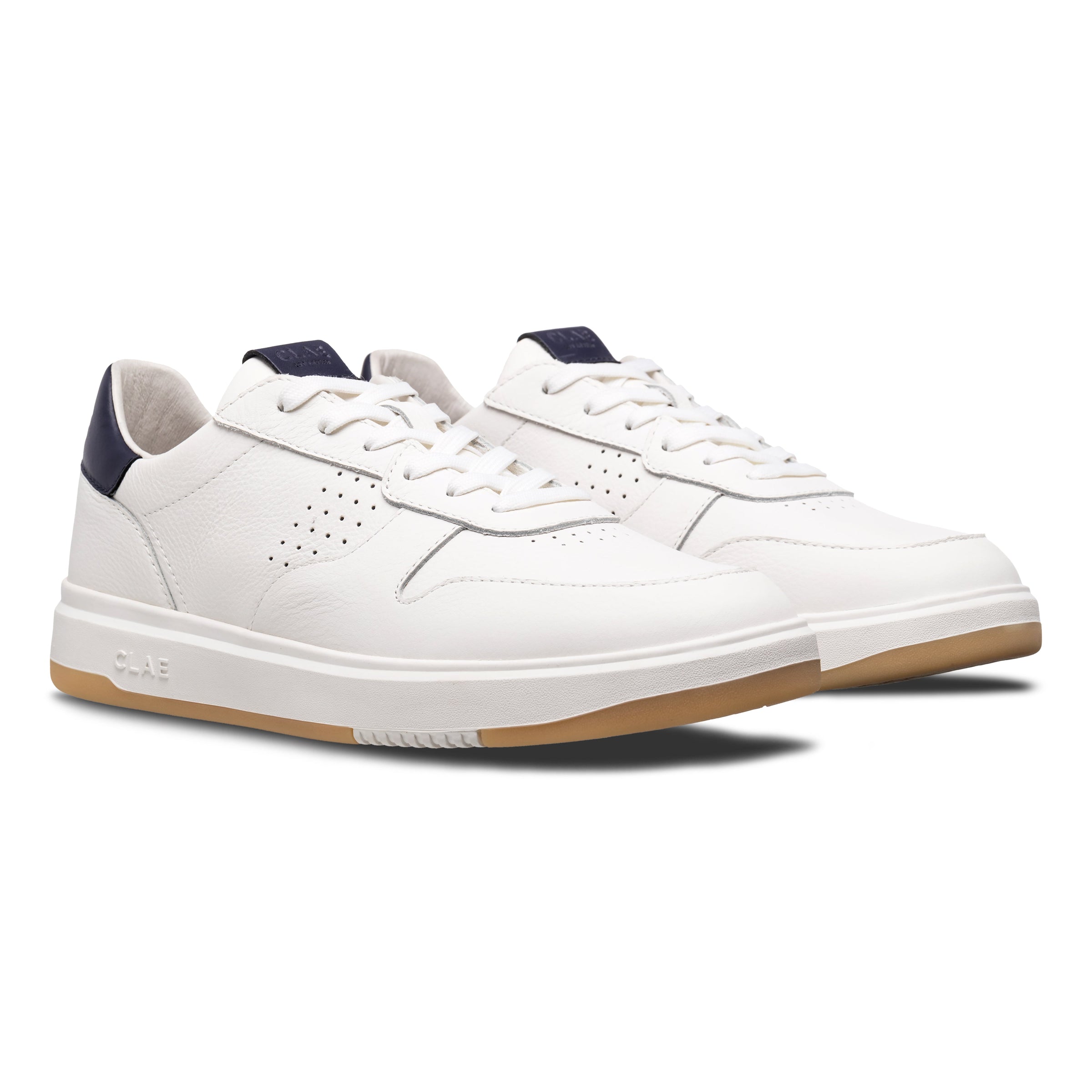 CLAE Moses Leather Court Sneakers
