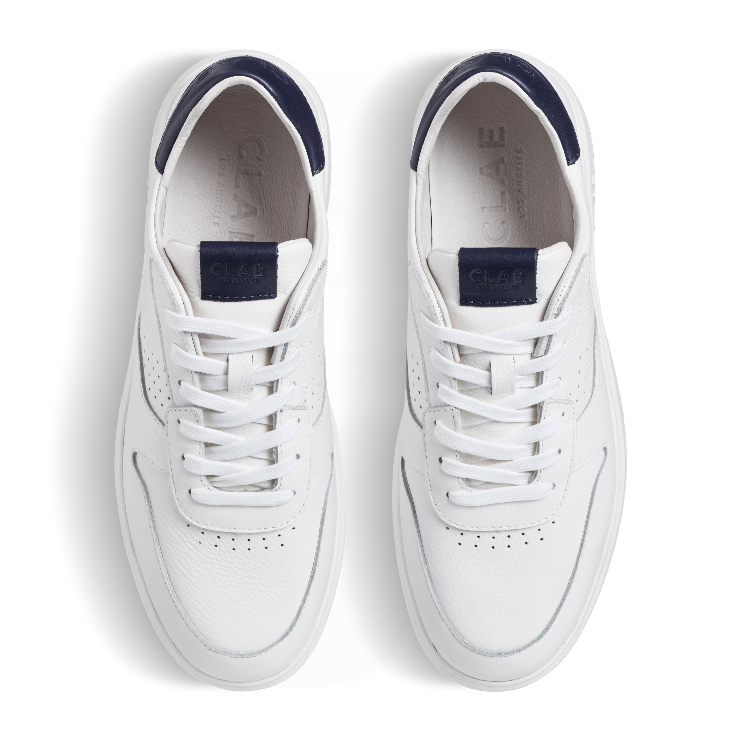 CLAE Moses Leather Court Sneakers