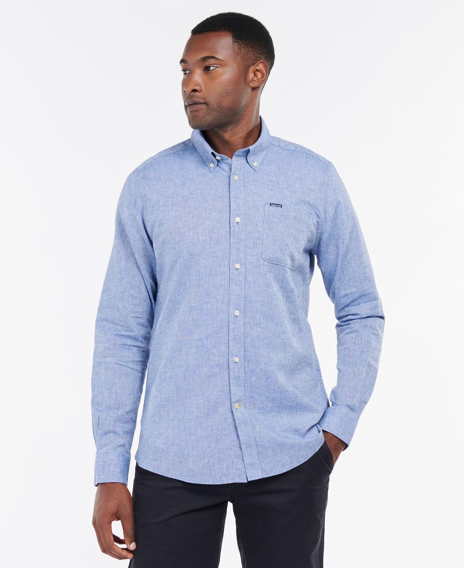 Barbour Nelson Linen Cotton Blend LS Shirt – Seattle Thread Company