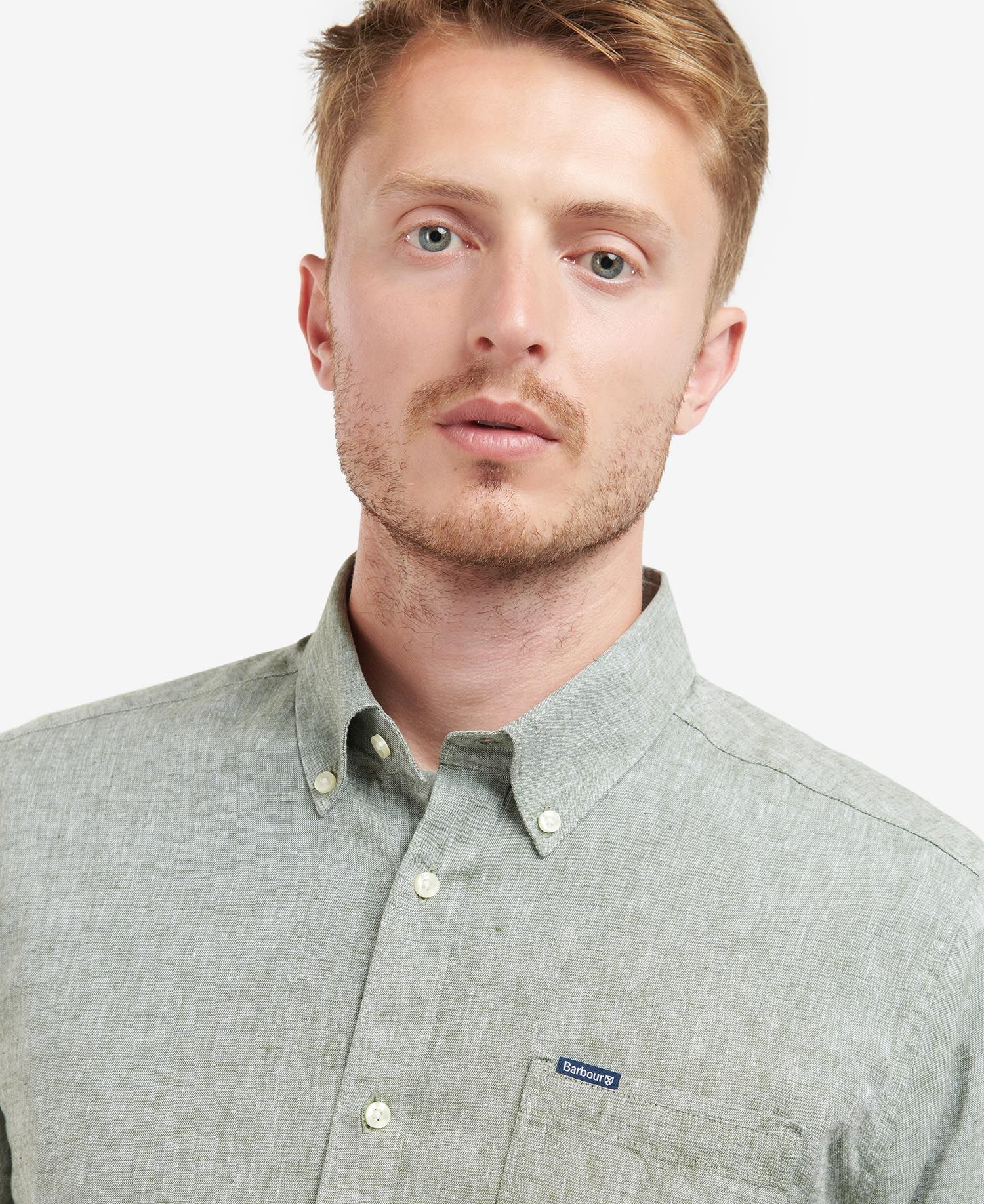 Barbour Nelson Linen Cotton Blend LS Shirt
