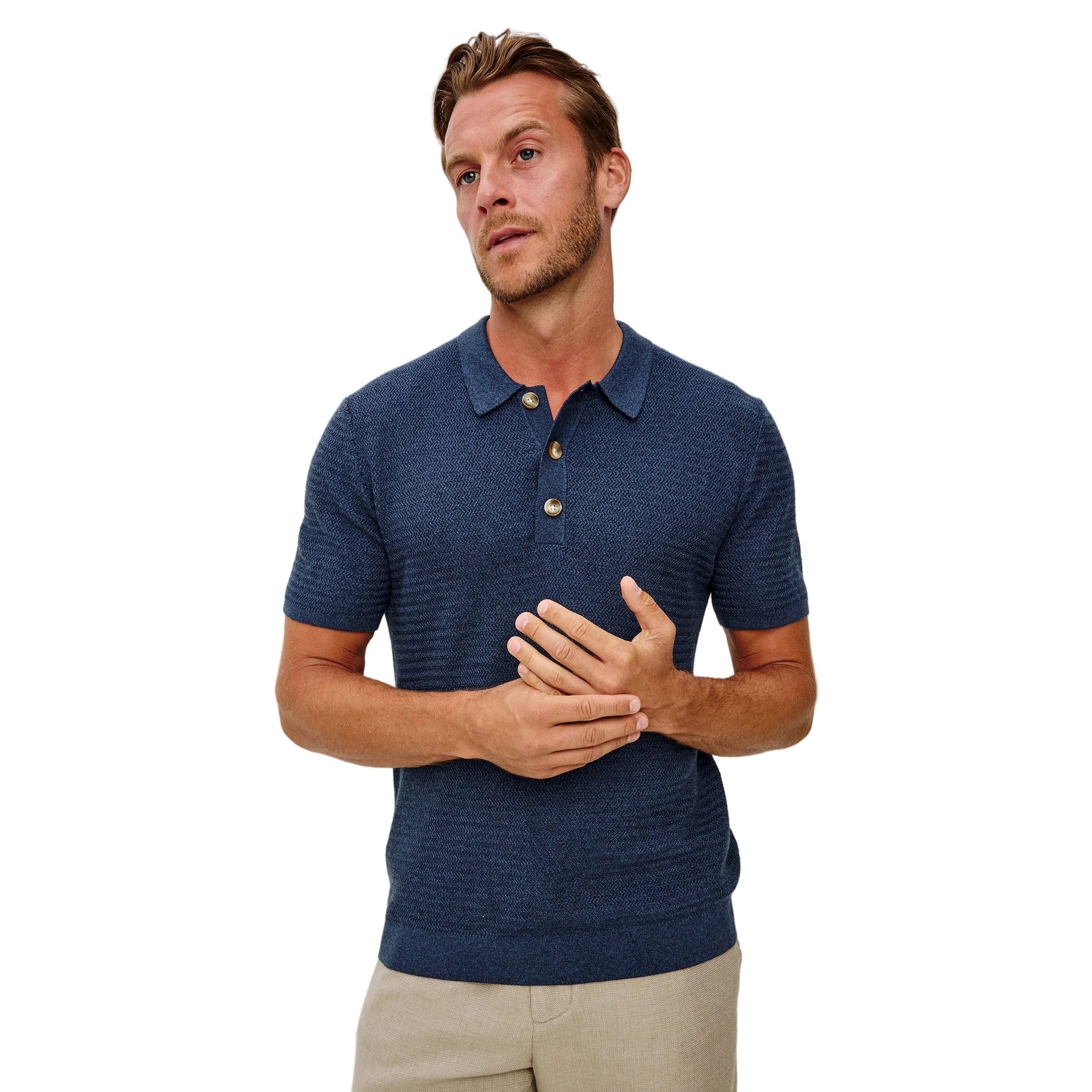 Rails Nathan Luxe Knit Polo