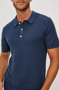 Rails Nathan Luxe Knit Polo