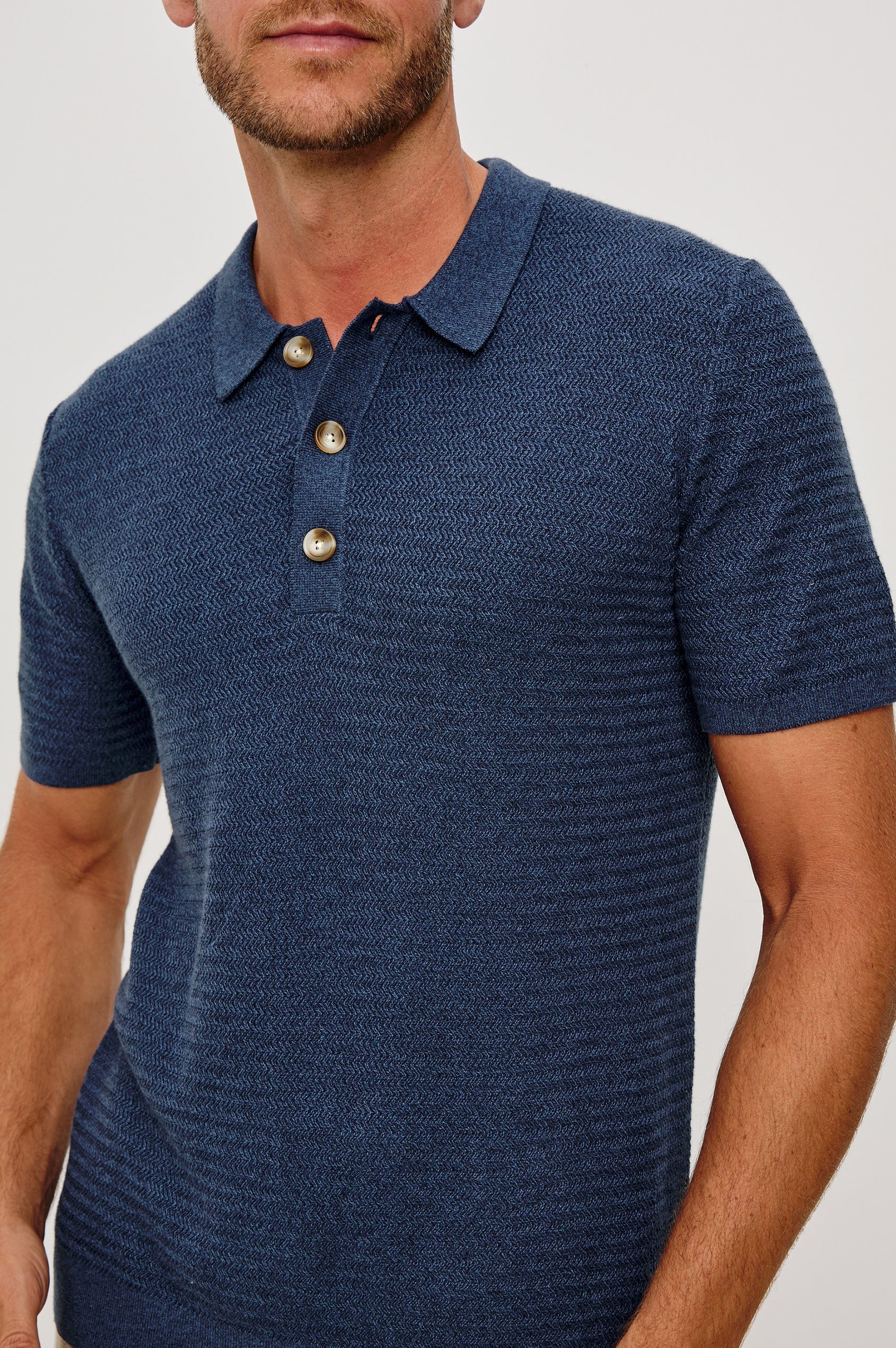 Rails Nathan Luxe Knit Polo