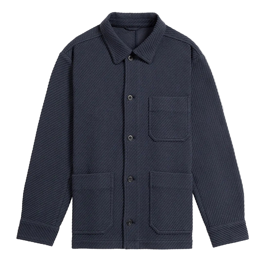 ONS Remi Rattan Textured Shirt Jacket