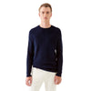 Patrick Assaraf Merino Rib Crew Neck Sweater
