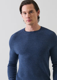 Patrick Assaraf Rib Raglan Merino Crew Sweater