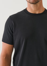 Patrick Assaraf Brushed Pima Cotton Stretch High Neck T-Shirt