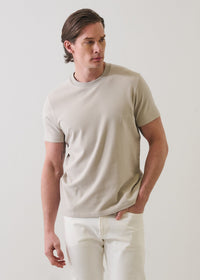 Patrick Assaraf Brushed Pima Cotton Stretch High Neck T-Shirt