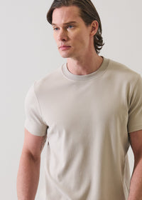 Patrick Assaraf Brushed Pima Cotton Stretch High Neck T-Shirt