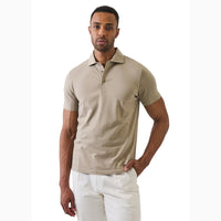 Patrick Assaraf Pima Cotton Stretch AMF Stitch SS Polo