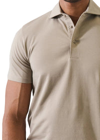Patrick Assaraf Pima Cotton Stretch AMF Stitch SS Polo