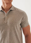 Patrick Assaraf Iconic Pima Cotton Stretch SS Polo