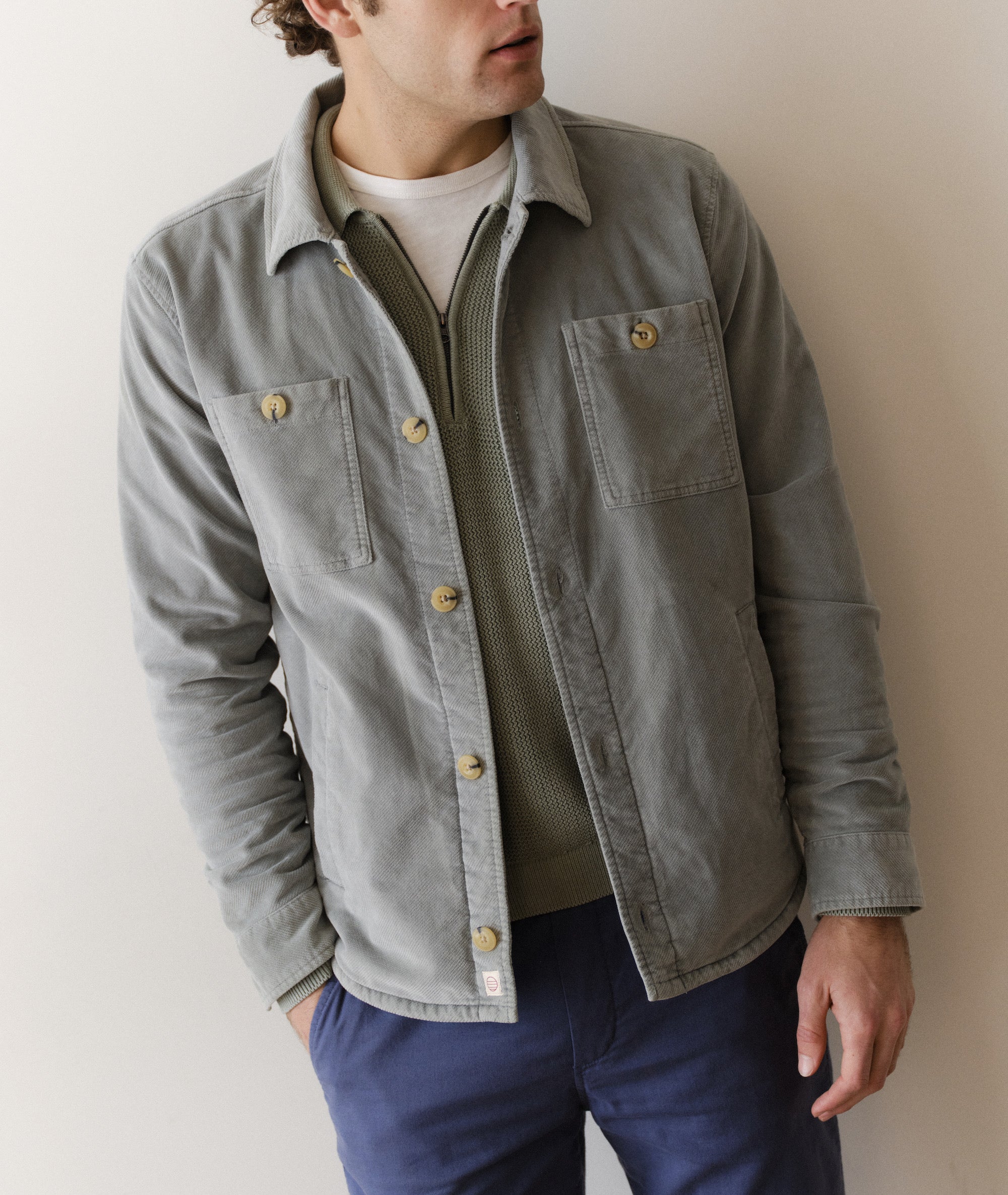 Marine Layer Max Moleskin Overshirt