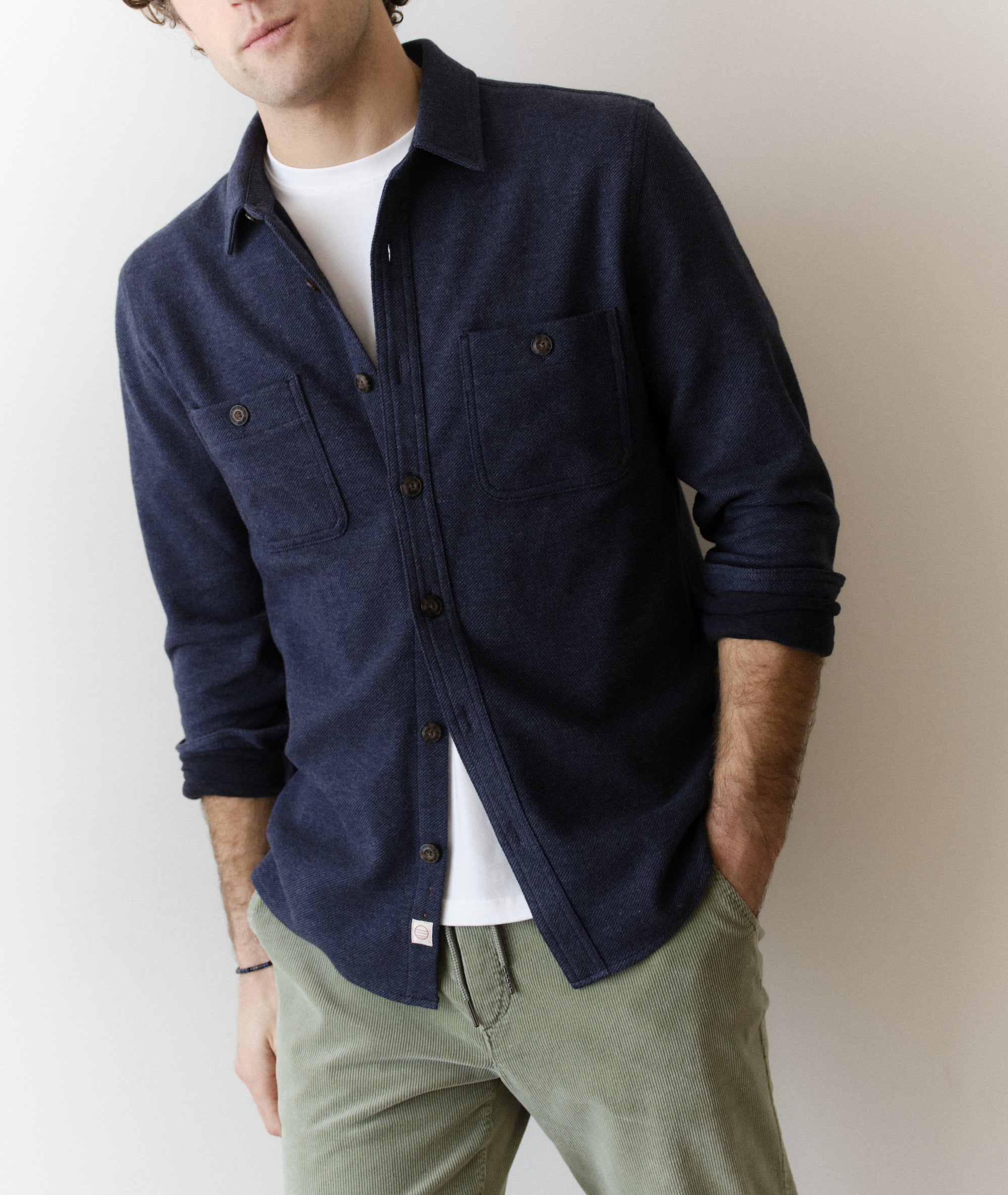 Marine Layer Pacifica Stretch Twill Overshirt