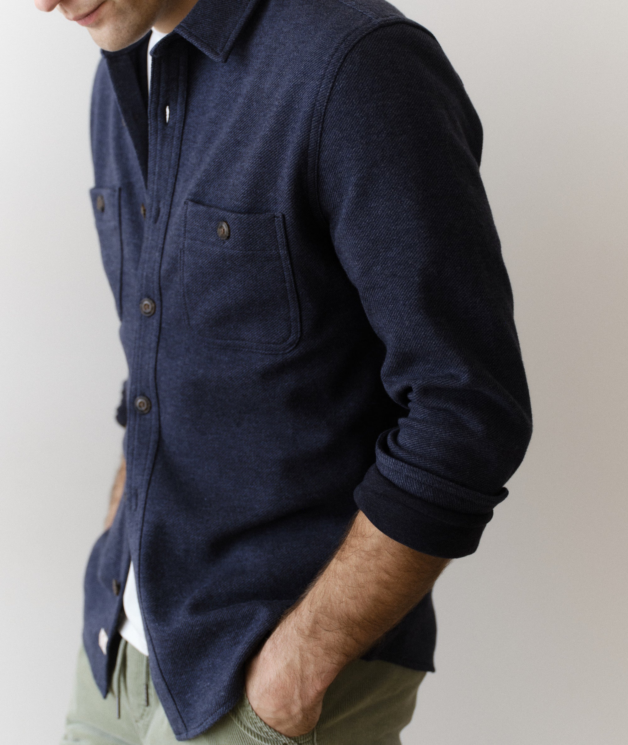 Marine Layer Pacifica Stretch Twill Overshirt