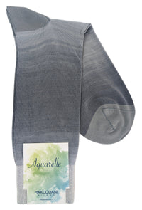 Marcoliani 4696 Aquarelle Shaded Gradient Pima Cotton Socks