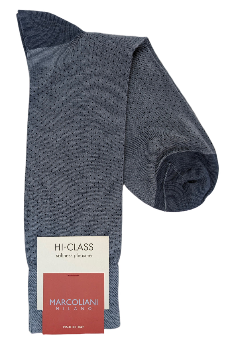 Marcoliani 4429 Luxury Soft Modal Blend Micro Pindot Socks
