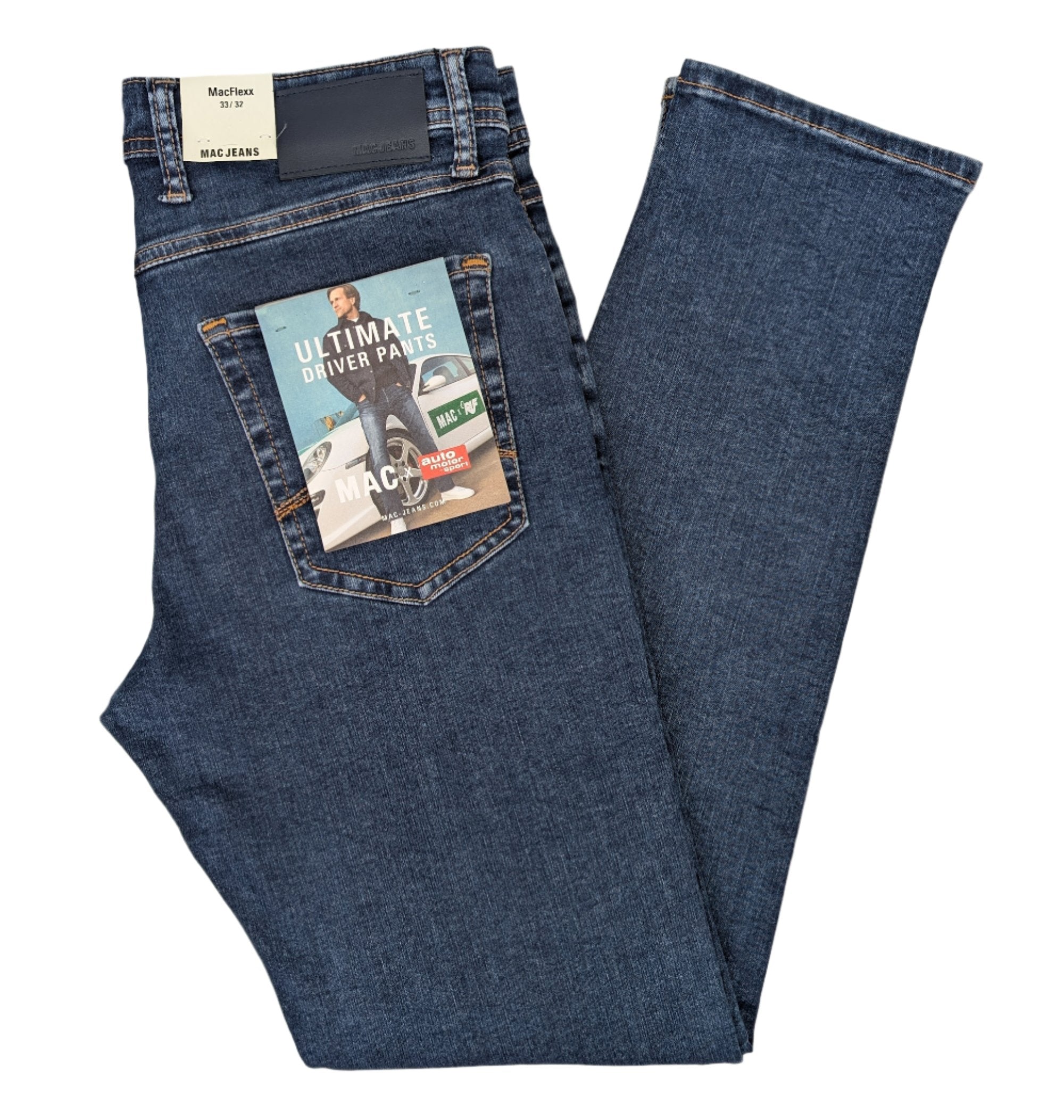 MAC Flexx Superstretch Soft Brushed Denim Jeans