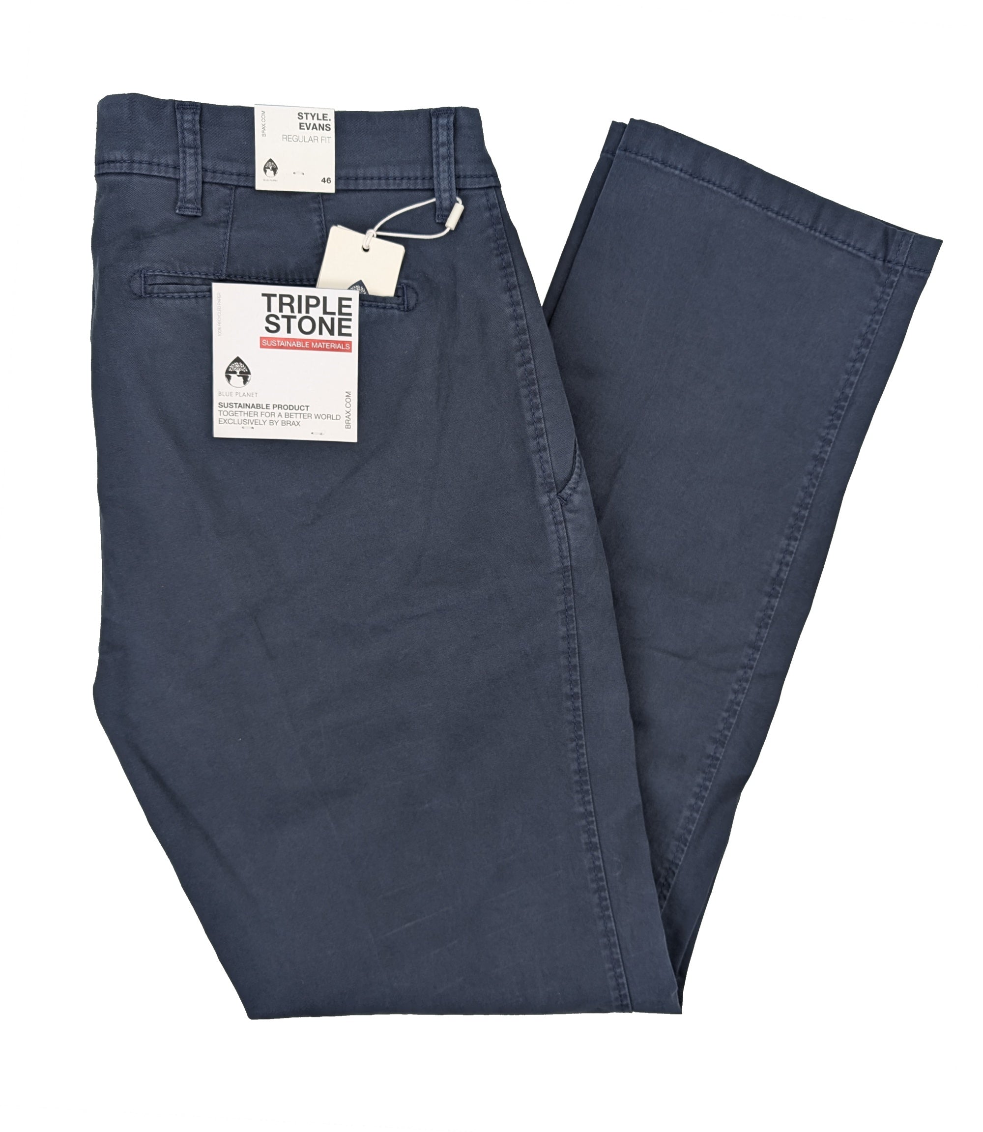BRAX Evans Triple Stone Stretch Cotton Chino Pants – Seattle
