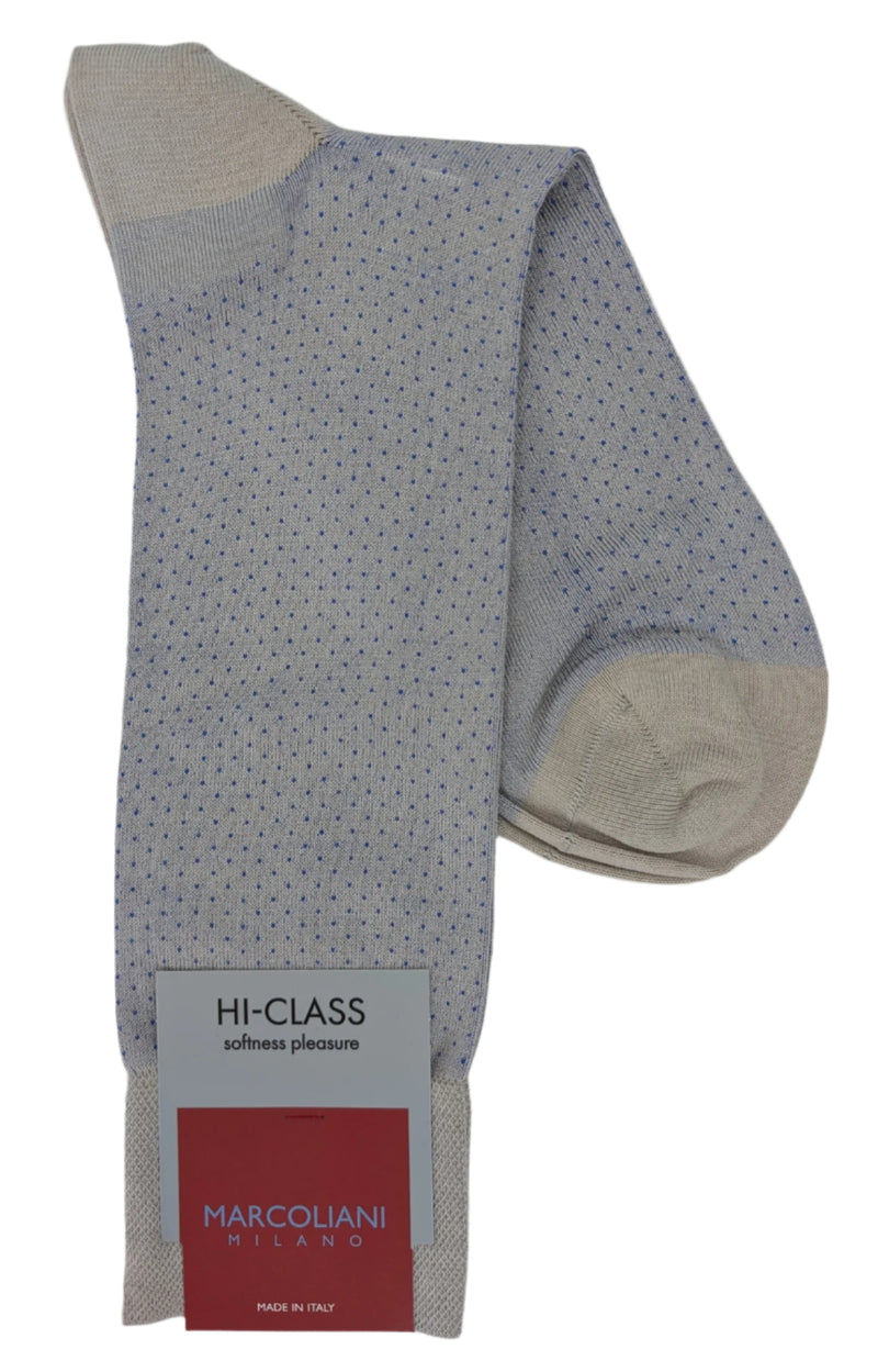 Marcoliani 4429 Luxury Soft Modal Blend Micro Pindot Socks