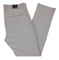 Alberto Lou-J 1919 Regular Fit Textured Cotton Chino Pants