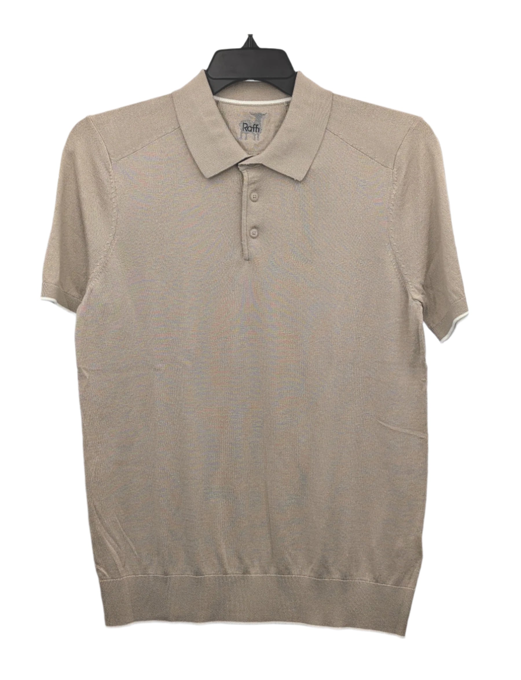 Raffi Florian Three Button Modal Cotton Polo