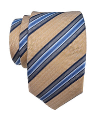 JZ Richards Regimental Stripe Silk Tie
