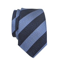 JZ Richards Awning Stripe Silk Tie