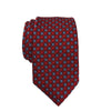 JZ Richards Micro Neat Foulard Pattern Silk Tie