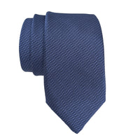 JZ Richards Solid Woven Dual Tone Pattern Silk Tie