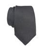 JZ Richards Solid Woven Dual Tone Pattern Silk Tie