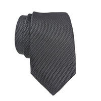 JZ Richards Solid Woven Dual Tone Pattern Silk Tie