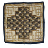 Ruth Graves Silk Wool Print Pocket Square