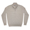 Kier + J All Cashmere Quarter Zip Mock Neck Sweater