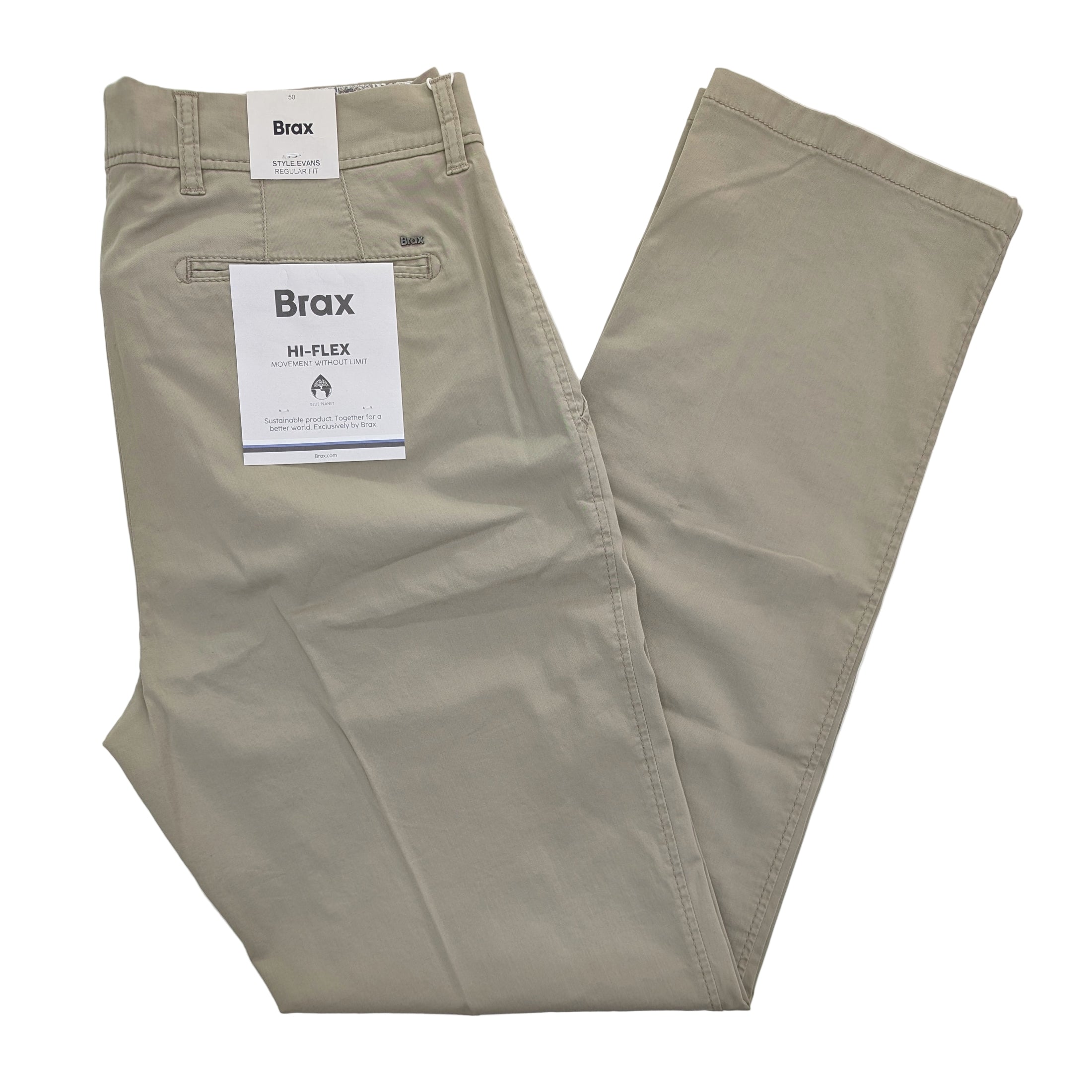 BRAX Evans Hi-Flex Cotton Chino Pants