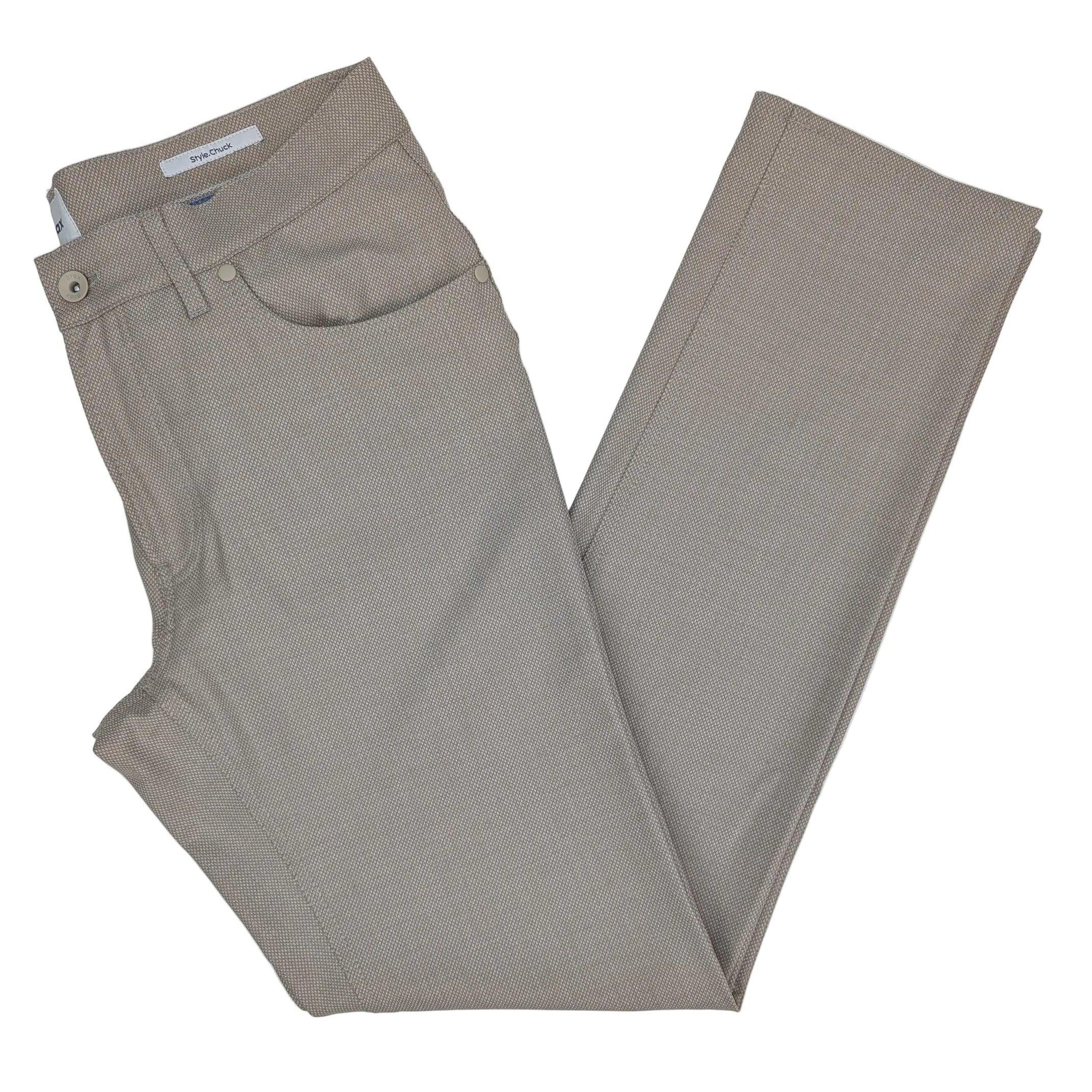 Brax Chuck Modern Fit Textured Ceramica Pants