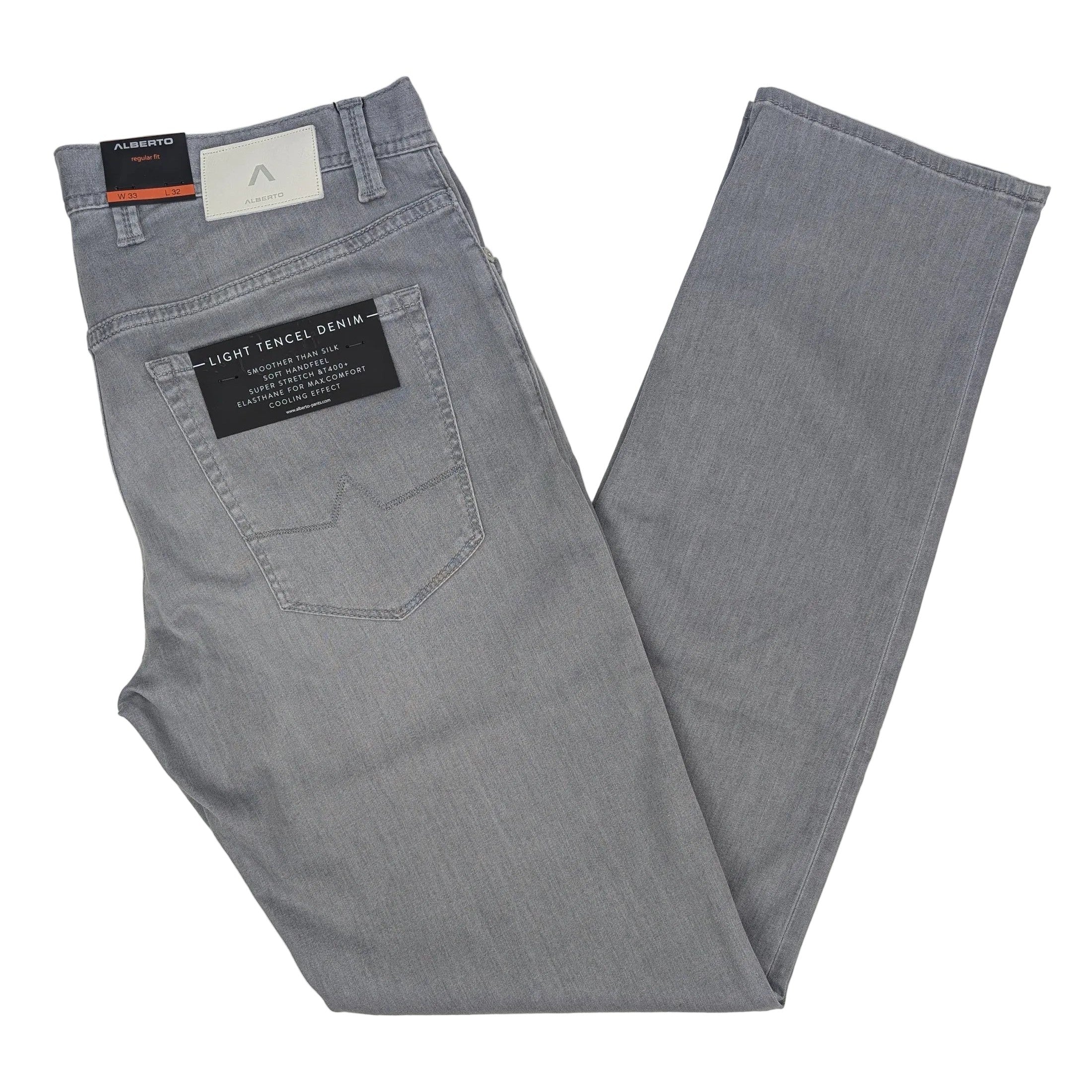 Alberto Pipe 1577 Regular Fit Lightweight Stretch Tencel Jeans