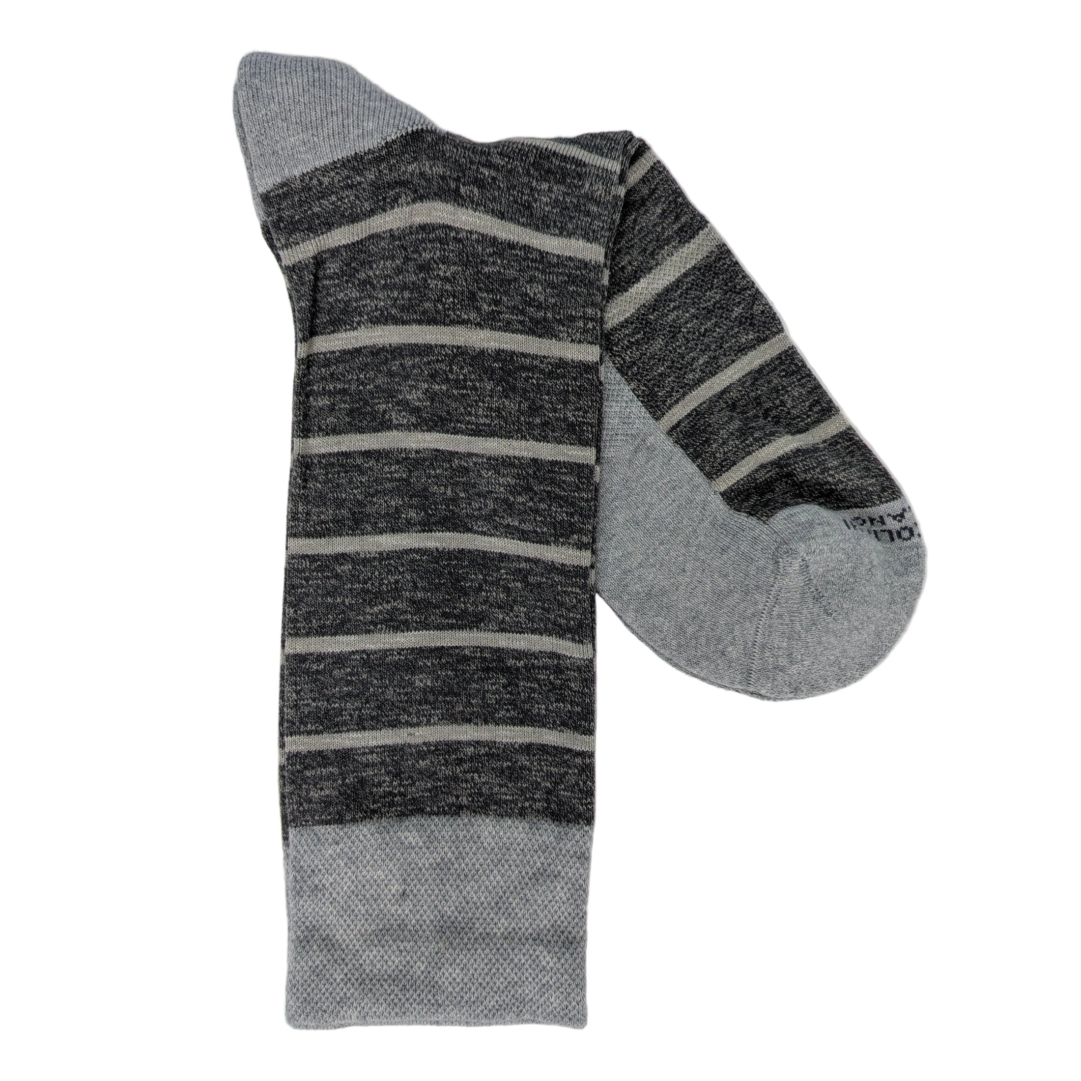 Marcoliani 4790 Soft Pima Cotton Classic Stripe Sneaker Socks