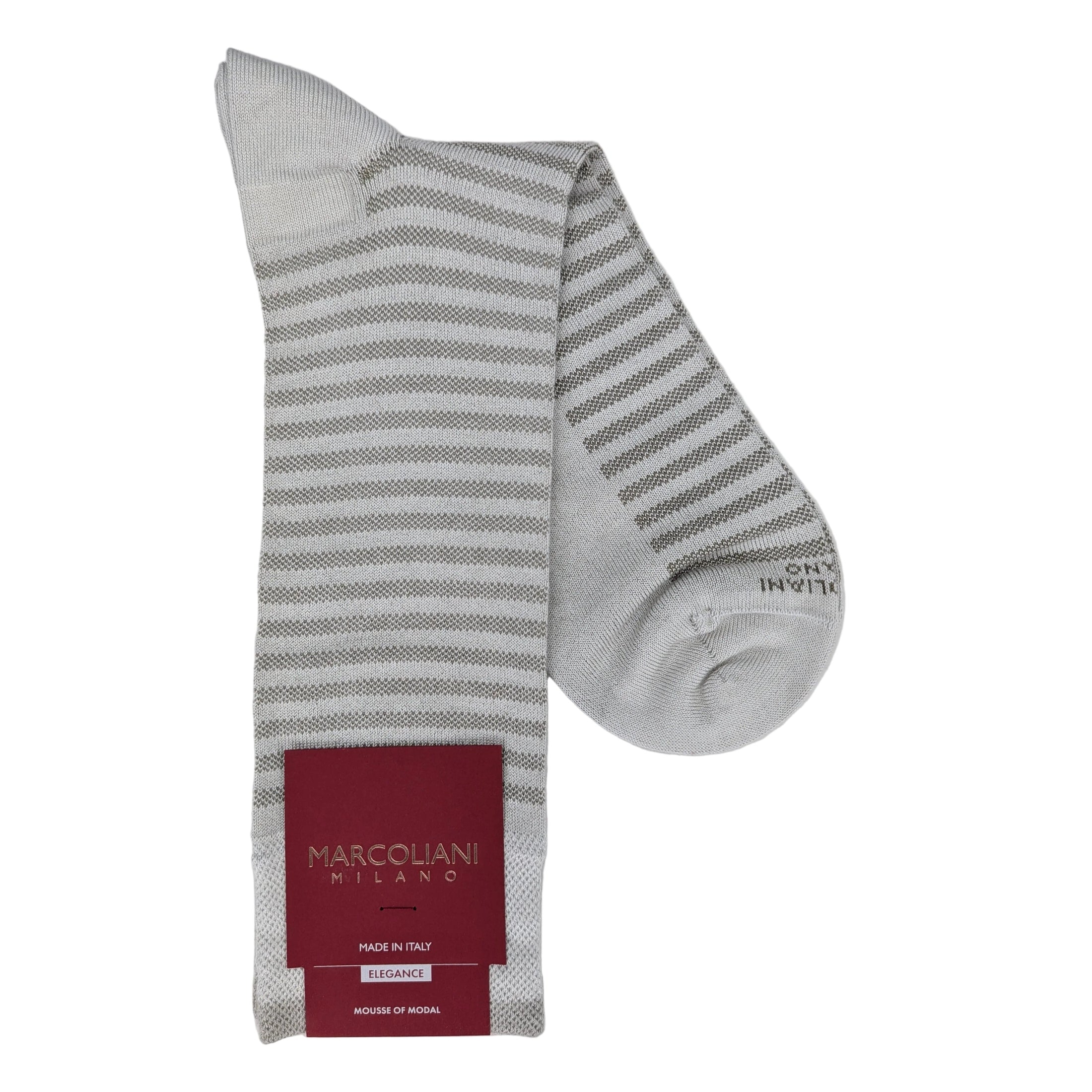 Marcoliani 4918 Mousse of Modal Stripes Socks