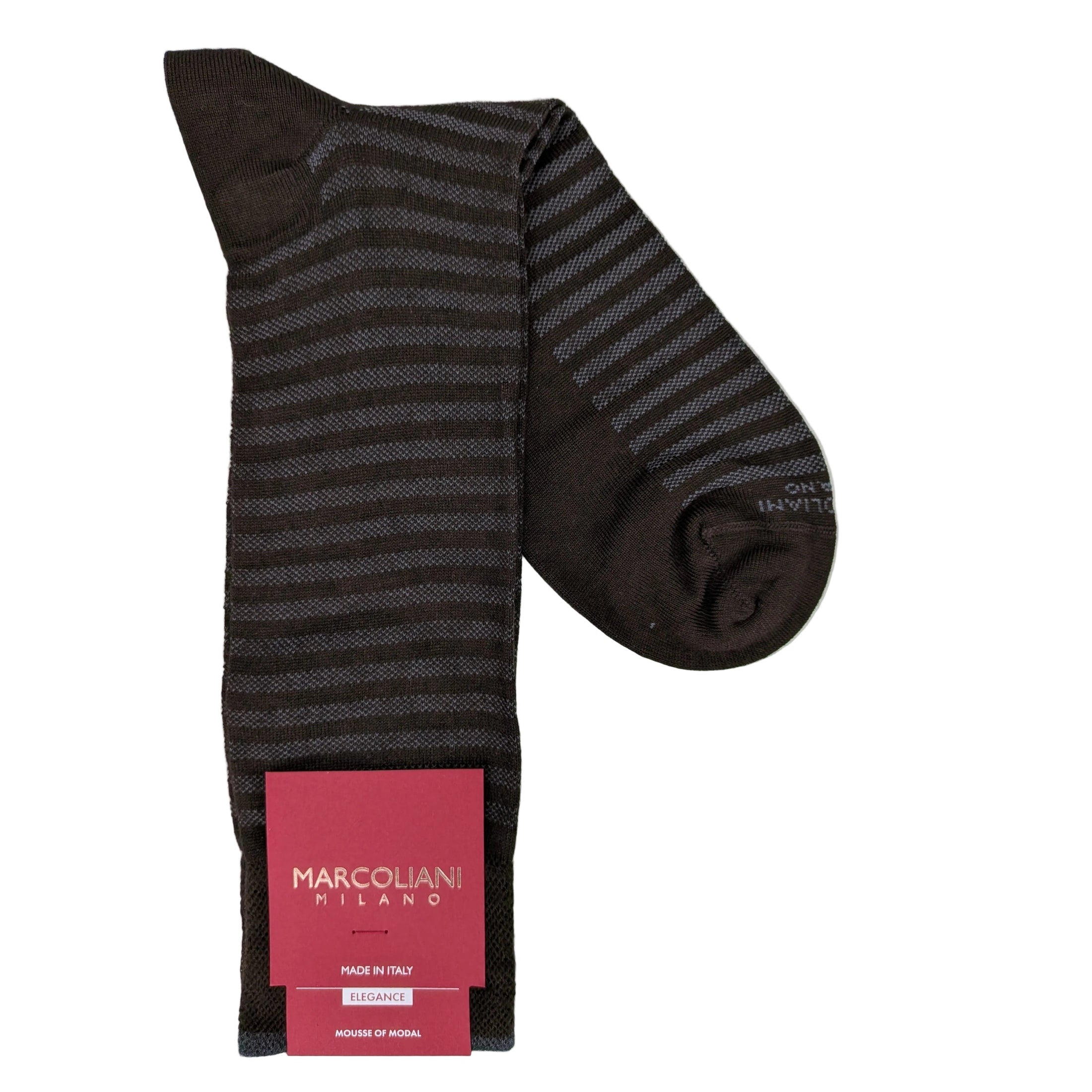 Marcoliani 4918 Mousse of Modal Stripes Socks